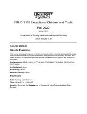 frhd 4290|UNIVERSITY OF GUELPH DEPARTMENT OF FAMILY .
